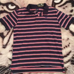 Chaps 2 button collared polo